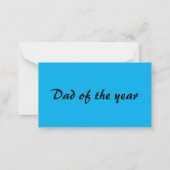 お一人様釣り旅行賞 ノートカード (裏面)