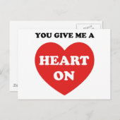 お与え前はハートだ ポストカード (正面/裏面)