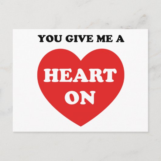 お与え前はハートだ ポストカード (正面)