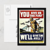 お与え前は我々の火だ ポストカード (正面/裏面)