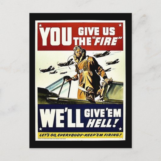 お与え前は我々の火だ ポストカード (正面)