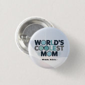 お与え母さんクールのバージッ 缶バッジ (正面&裏面)