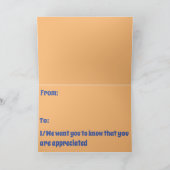 お世話になったサンキューカード サンキューカード (内部)