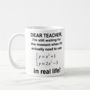 お世話になっている先生へ 実生活の数学 楽しいマグカップ コーヒーマグカップ