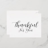 お世話になっている 箔シーズンポストカード (正面/裏面)