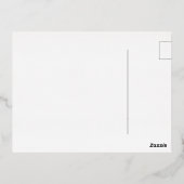 お世話になっている 箔シーズンポストカード (裏面)