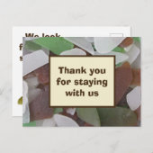 お世話になっておりますビーチハウスレンタル ポストカード (正面/裏面)