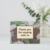 お世話になっておりますビーチハウスレンタル ポストカード (スタンド正面)