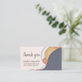 お世話になっておりますモダン 割引カード (スタンド正面)