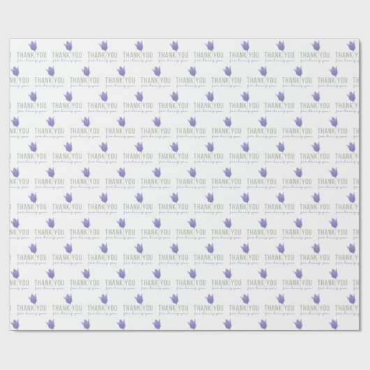 お世話になっております包装紙 ラッピングペーパー (フラット)