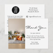 お世話になっております実在ご迷惑 ポストカード (正面/裏面)