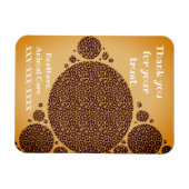 お世話になっております野生の猫パタ気にン マグネット (横)