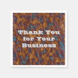 お世話になっております金ゴールドブループロフェッショナル スタンダードカクテルナプキン