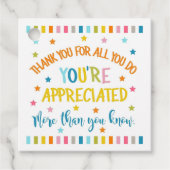 お世話になっております。あなたはよろしくお願いいたします フェイバータグ (正面)