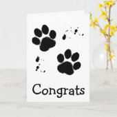 お世話になっております カード (黄色い花)