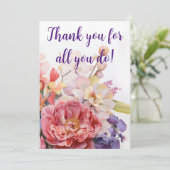 「お世話になっております!」 カード (スタンド正面)