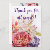 「お世話になっております!」 カード (正面/裏面)