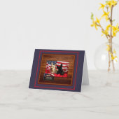 お世話になっております カード (黄色い花)