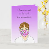 お世話になっております カード (黄色い花)