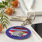 お世話になっております キーホルダー (側面)