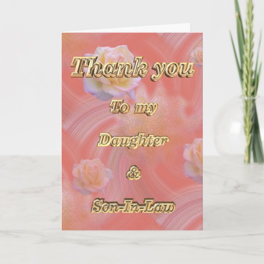 お世話になっております サンキューカード (正面)