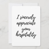 お世話になっております サンキューカード (正面)