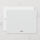 お世話になっております シーズンカード (裏面)