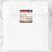 お世話になっております スクエアシール (バッグ)