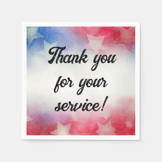 お世話になっております スタンダードカクテルナプキン (正面)