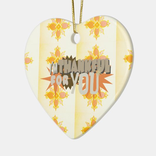 お世話になっております セラミックオーナメント (左)