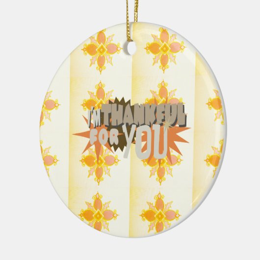 お世話になっております セラミックオーナメント (左)