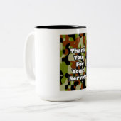 お世話になっております ツートーンマグカップ (正面左)