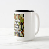 お世話になっております ツートーンマグカップ (正面右)