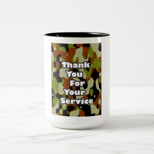 お世話になっております ツートーンマグカップ (中央)