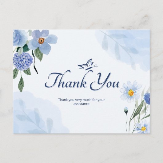 お世話になっております ポストカード (正面)