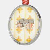 お世話になっております メタルオーナメント (左)