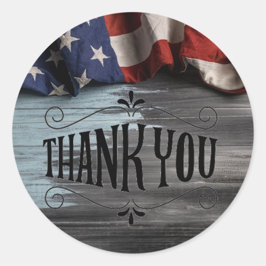 お世話になっております ラウンドシール (正面)