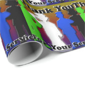 お世話になっております ラッピングペーパー (ロールコーナー)