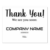 お世話になっております ラバースタンプ (インプリント)