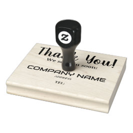 お世話になっております ラバースタンプ