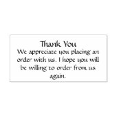 お世話になっております ラバースタンプ (インプリント)