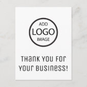 お世話になっております |会社ステッカー エンクロージャーカード (正面)