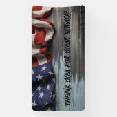 お世話になっております 横断幕 (縦)