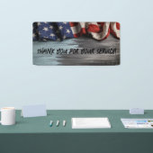 お世話になっております 横断幕 (トレードショー)