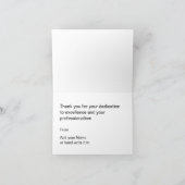 お世話になりました サンキューカード (内部)