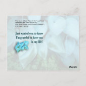 お世話になりました! ポストカード (裏面)