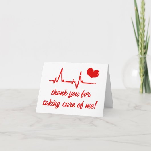 お世話になり気にたよ サンキューカード (正面)