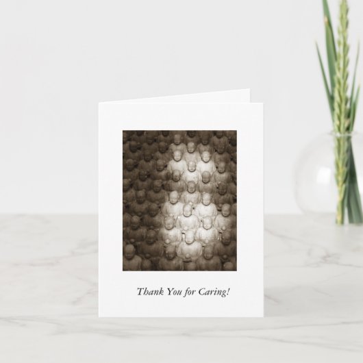 お世話にな気にりました サンキューカード (正面)