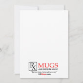 お世話にな気にりました/医者 サンキューカード (裏面)