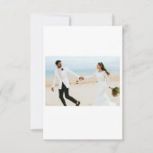 お世話にな祝りま結婚した サンキューカード (正面)